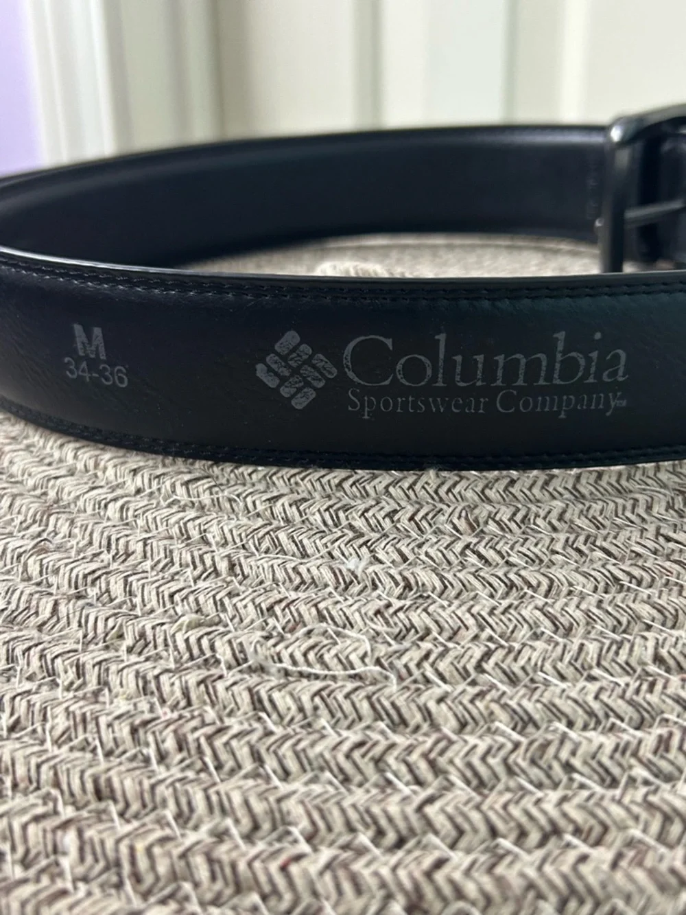 Columbia PJG Men’s Elevated Stretch Belt Size 34 - 36 Black